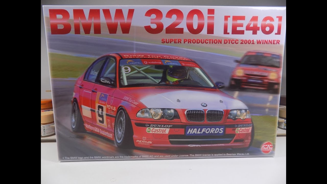 Unboxing BMW 320i E46 NuNu 1:24