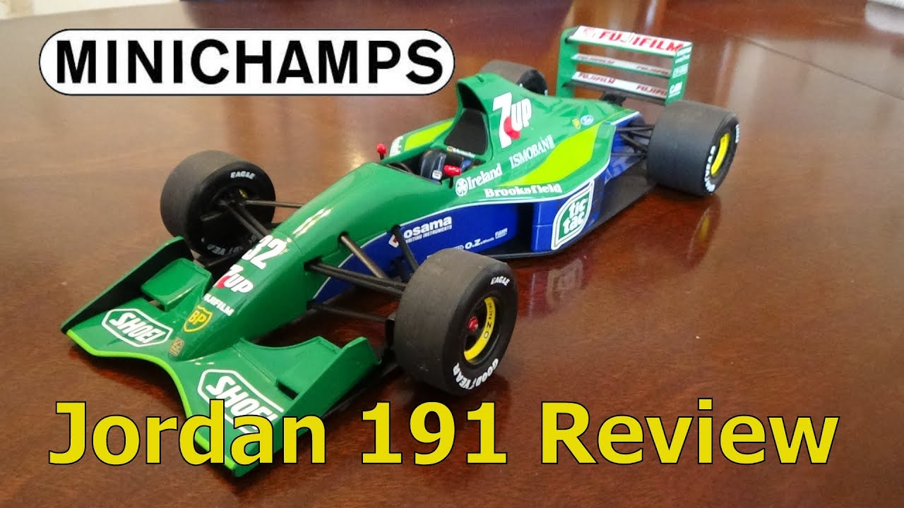 Minichamps Review, Jordan 191 1/18 (1991)