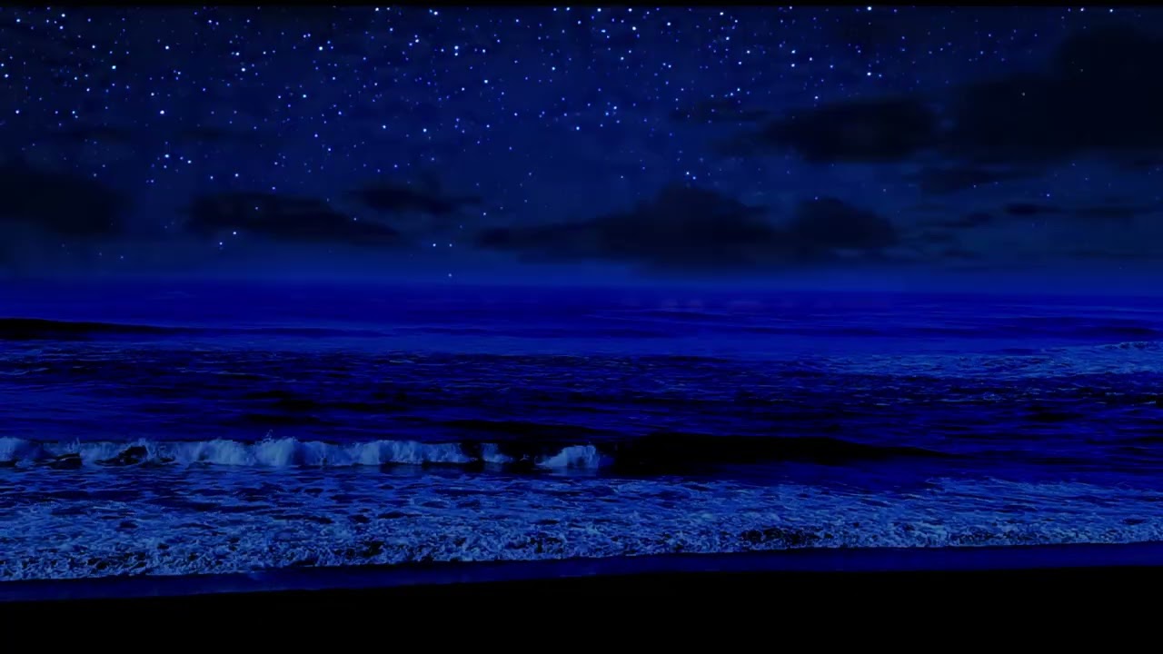 Tropical Storm at Sea - Gentle Ripples - Soft Ocean Sounds for Light Relaxation and Sleep