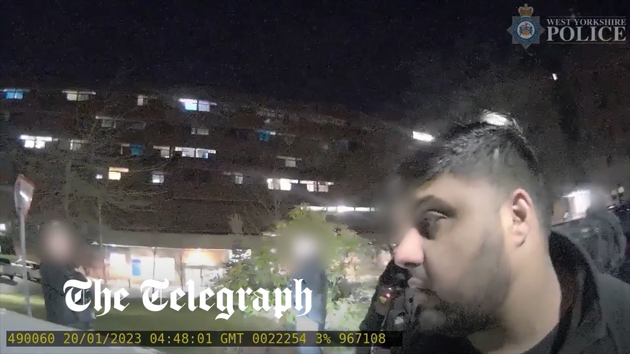 Moment police arrest NHS worker who was talked out of detonating bomb by a patient