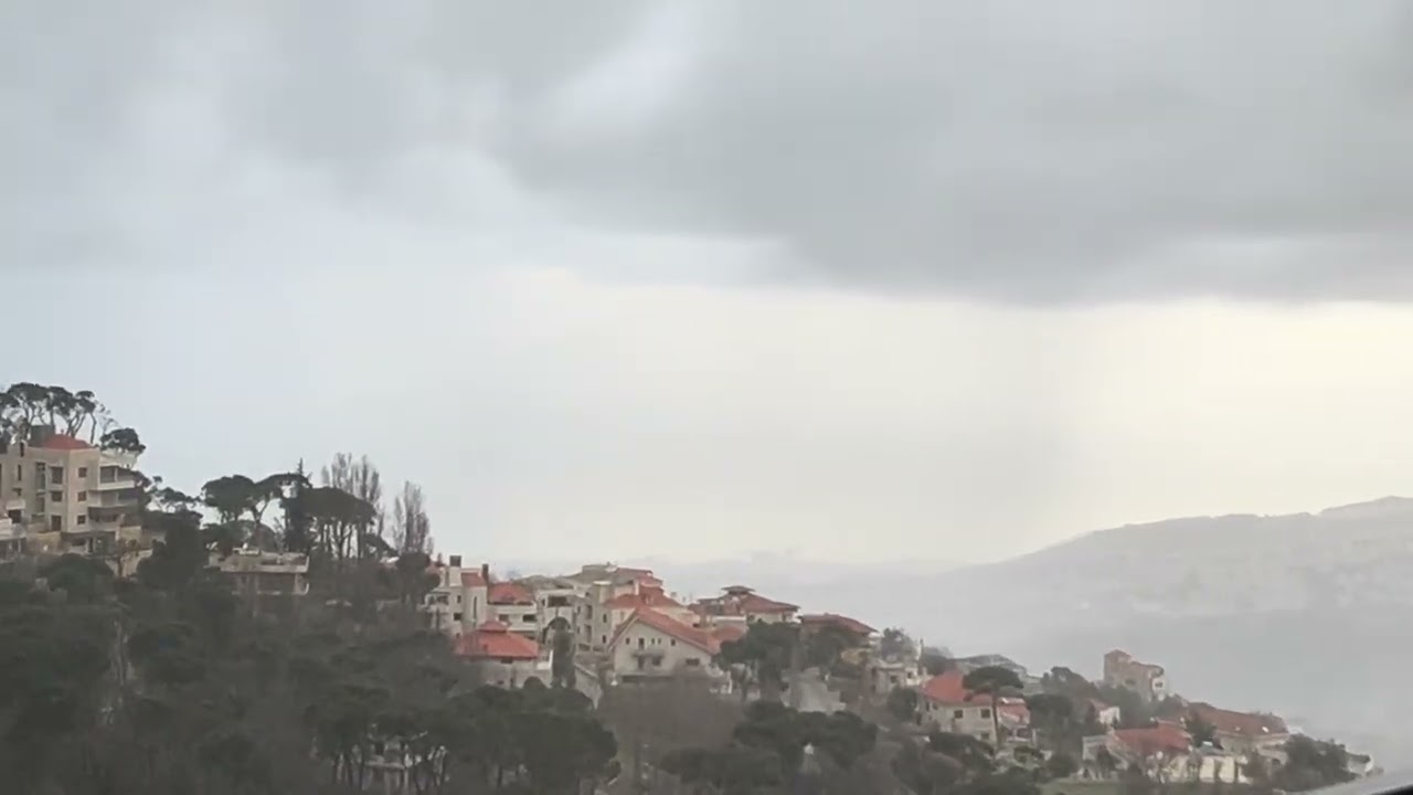 My balcony , morning  weather 