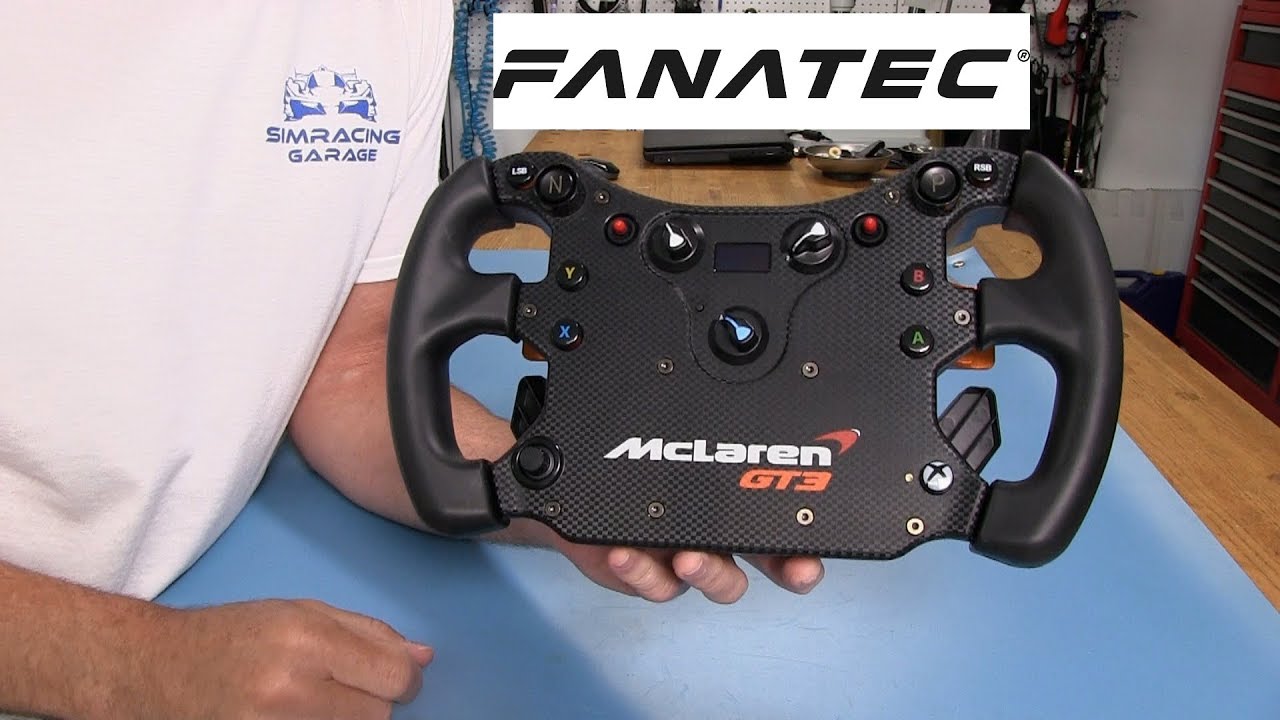 Fanatec Mclaren GT3 Wheel Review