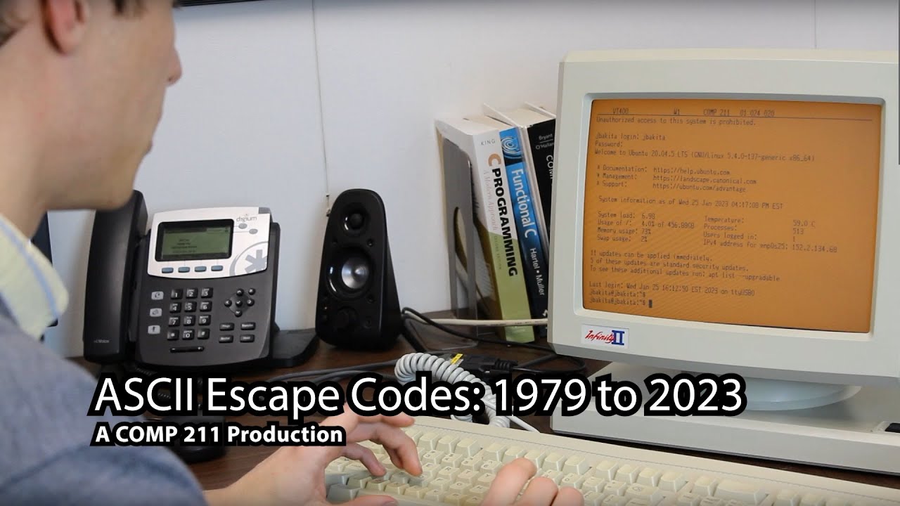 ASCII Escape Sequences: 1979 to 2023