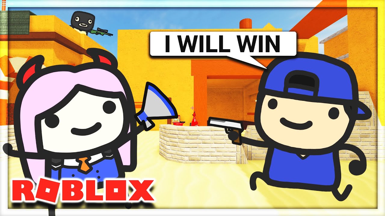 Обычный день в «Арсенале» (анимация Roblox)