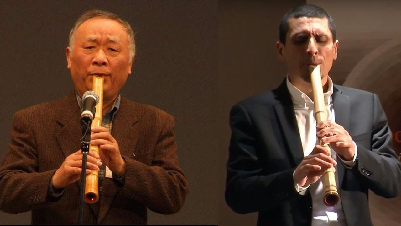 Kōhachirō Miyata & Rodrigo Rodríguez (The Distant Call of the Deer) 尺八 Shakuhachi bamboo flute