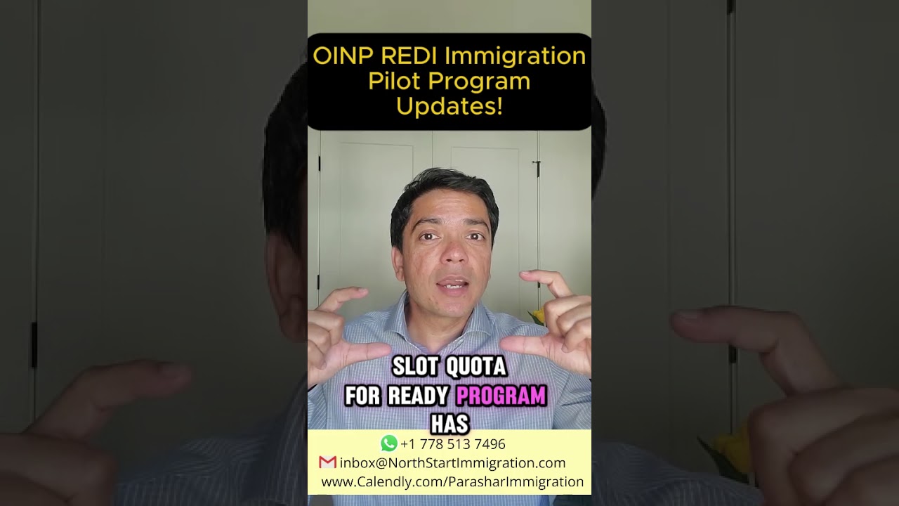 No More OINP REDI Immigration Pilot Draws? Some updates!