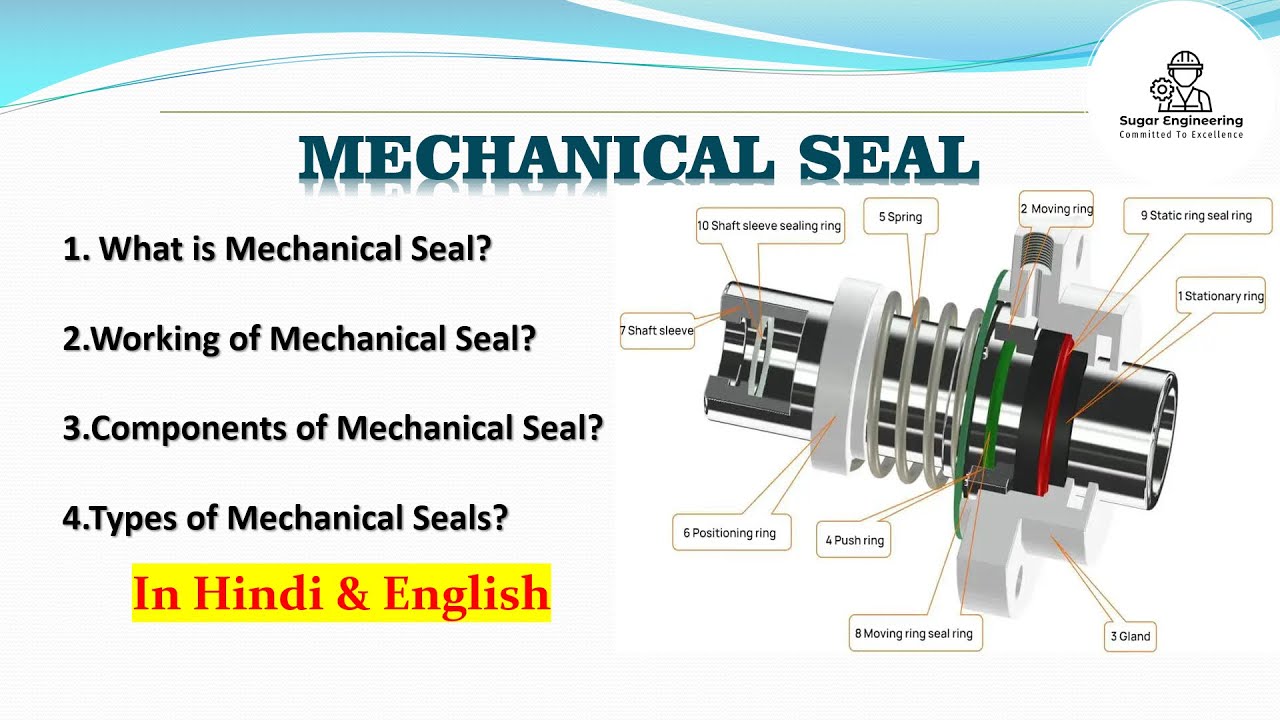 Mechanical seal working