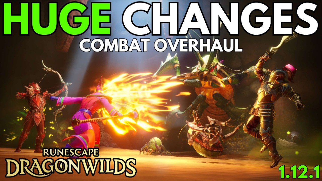 RuneScape Dragon Wilds: Полная переработка боевой системы!