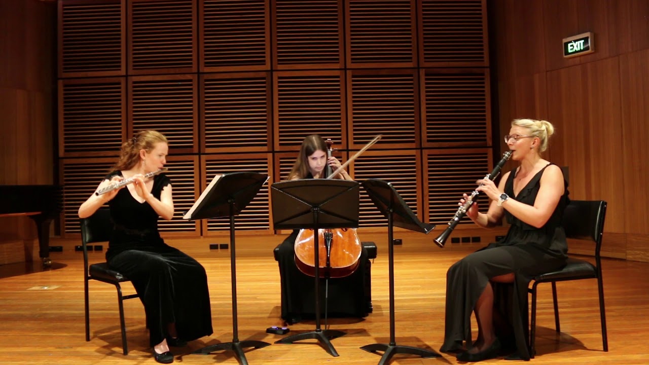 Serenade, for flute, clarinet and cello - Harry Sdraulig