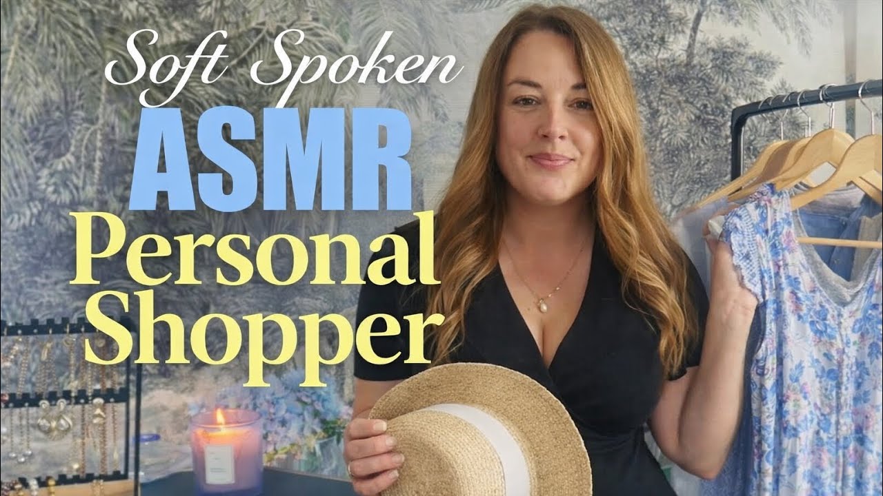 🦋ASMR roleplay personal shopper 🦋 | Holiday clothing | Relaxing hand movements & triggers for sleep