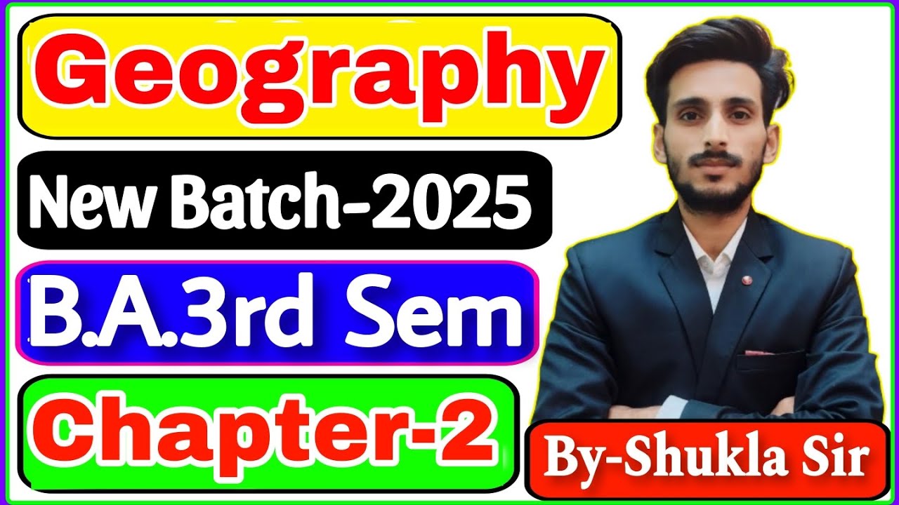 geography chapter-2 for ba 3rd semester | ecology and ecosystem | bhugol ba 3rd semester | 2025-26