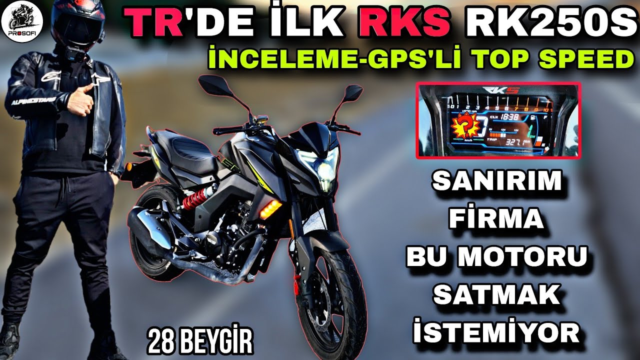 TR'DE İLK RKS RK250S İNCELEME VE TOP SPEED & 170.000 TL YE ŞAKA MISIN ? GÜNÜMÜZÜN GERİSİNDE OLMUŞ