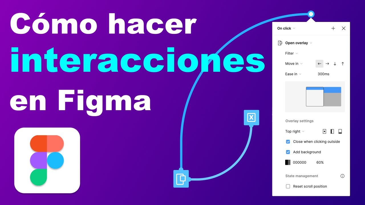 ¿Cómo hacer una interacción en Figma? | Mejora tu UX con la función Overlay