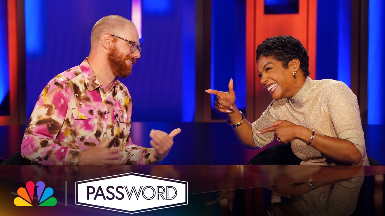 Farmer Wins $25,000 After Tiffany Haddish Goes On CRAZY Run | Password | NBC