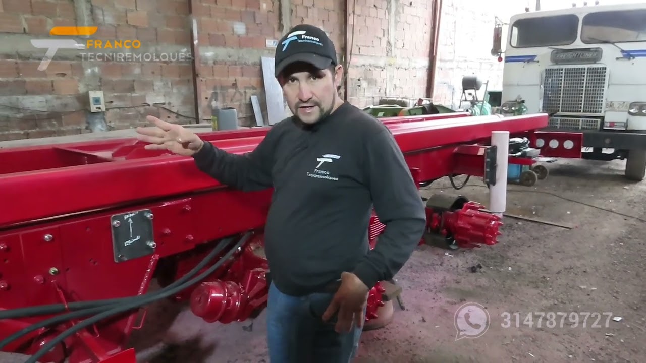Fabricación Grua Doble Troque - Industria Colombiana