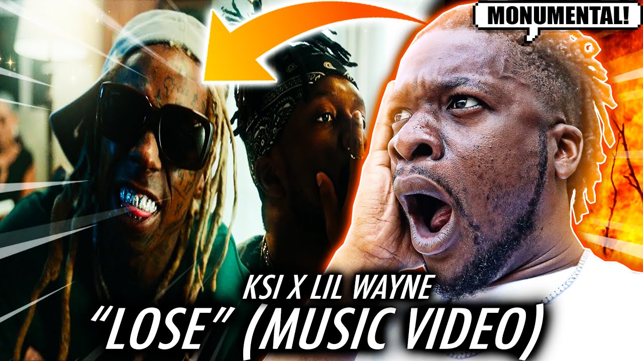 OMG WEEZY & KSI! | KSI x Lil Wayne - Lose [Official Music Video] REACTION