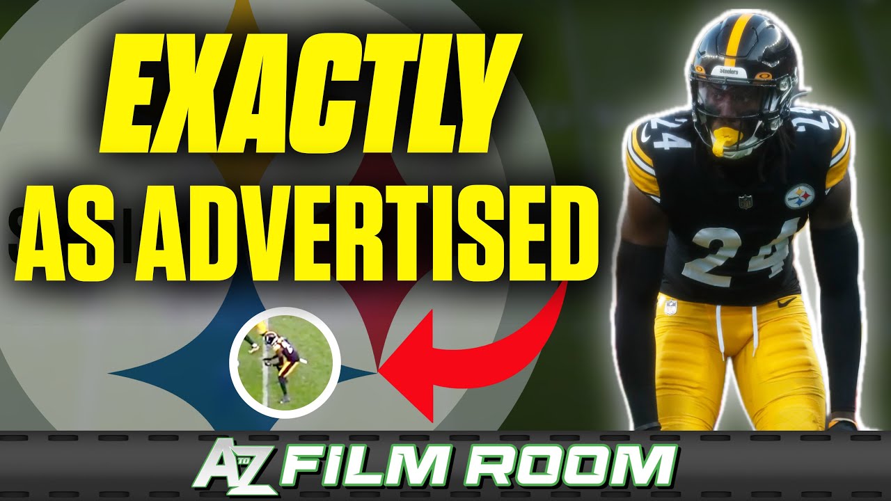 Steelers CB Joey Porter Jr. Should've Been Starting from Day 1: Film Breakdown