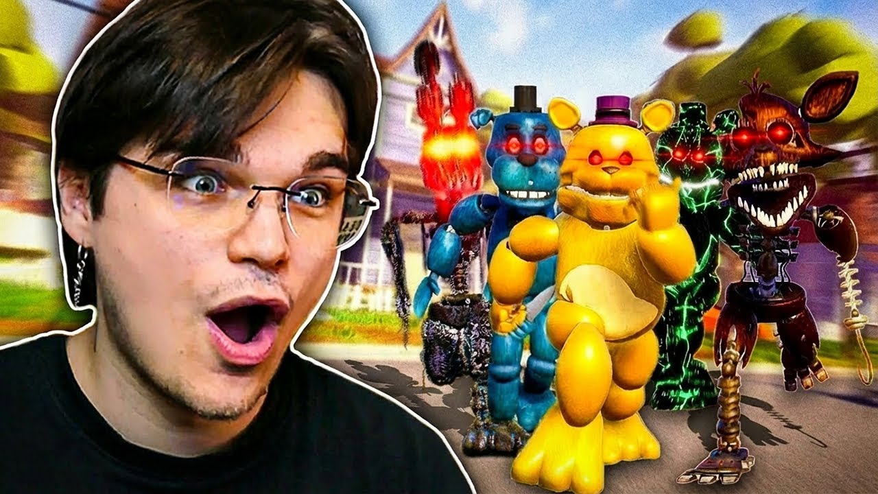 Levertem az ÖSSZES Animatronikát a Hello Neighbor-ban 🦊🐰🐻