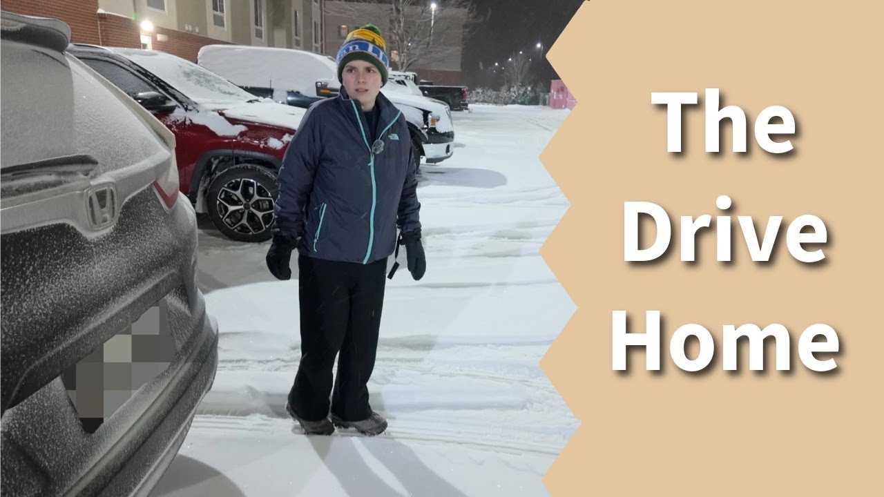Driving Home from Colorado in a Snowstorm | Travel Day Vlog