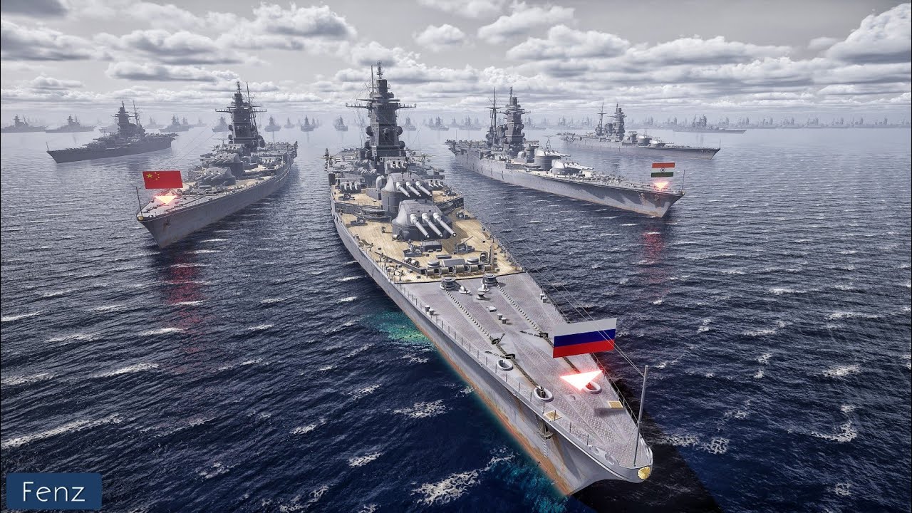 Total Number of Warships by Country 2026