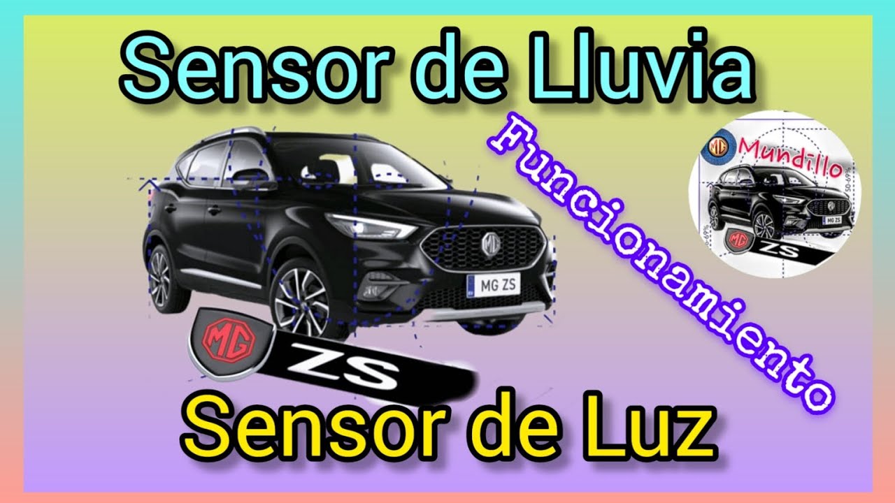 MG Sensor Lluvia y Luces ( FUNCIONAMIENTO)
