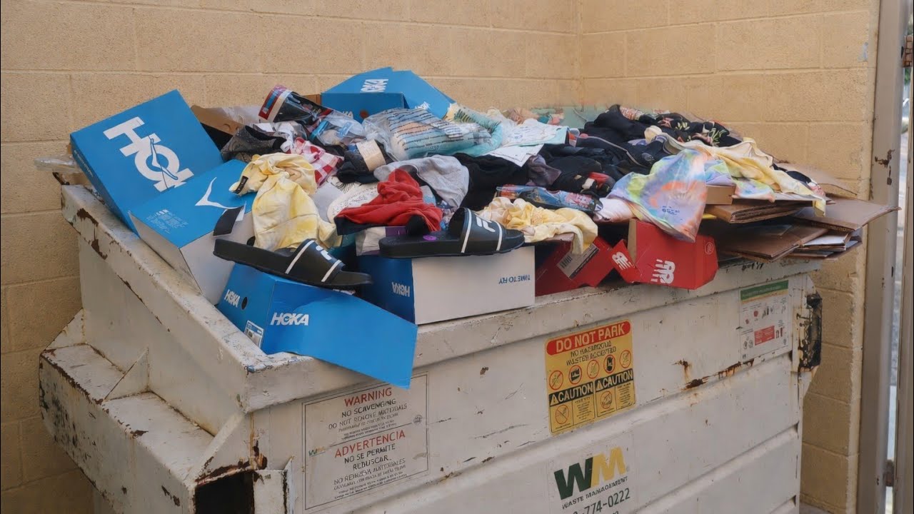 Las TIENDAS empiezan a tirar MUCHAS COSAS en este AÑO #dumpsterdiving #funny #foryou 