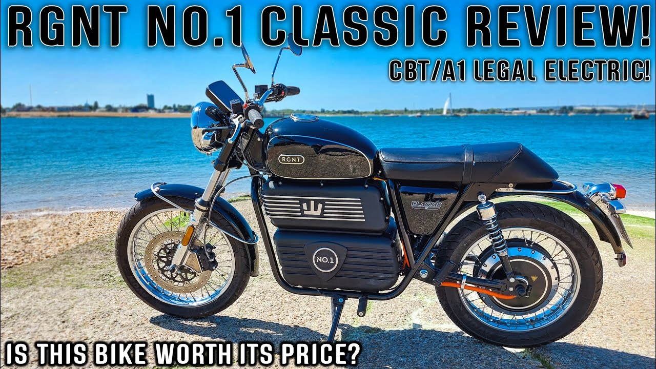 RGNT No.1 Classic Review! | CBT Legal Electric Motorcycle.