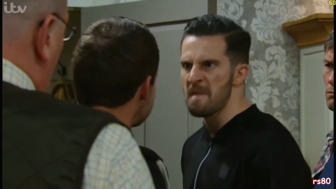 Emmerdale - Aaron & Ross Fight