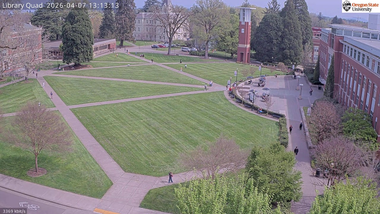 Oregon State University - Valley Library Quad