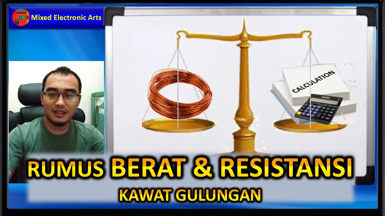 Rumus Menghitung Berat & Resistansi Kawat (Enamel Wire)