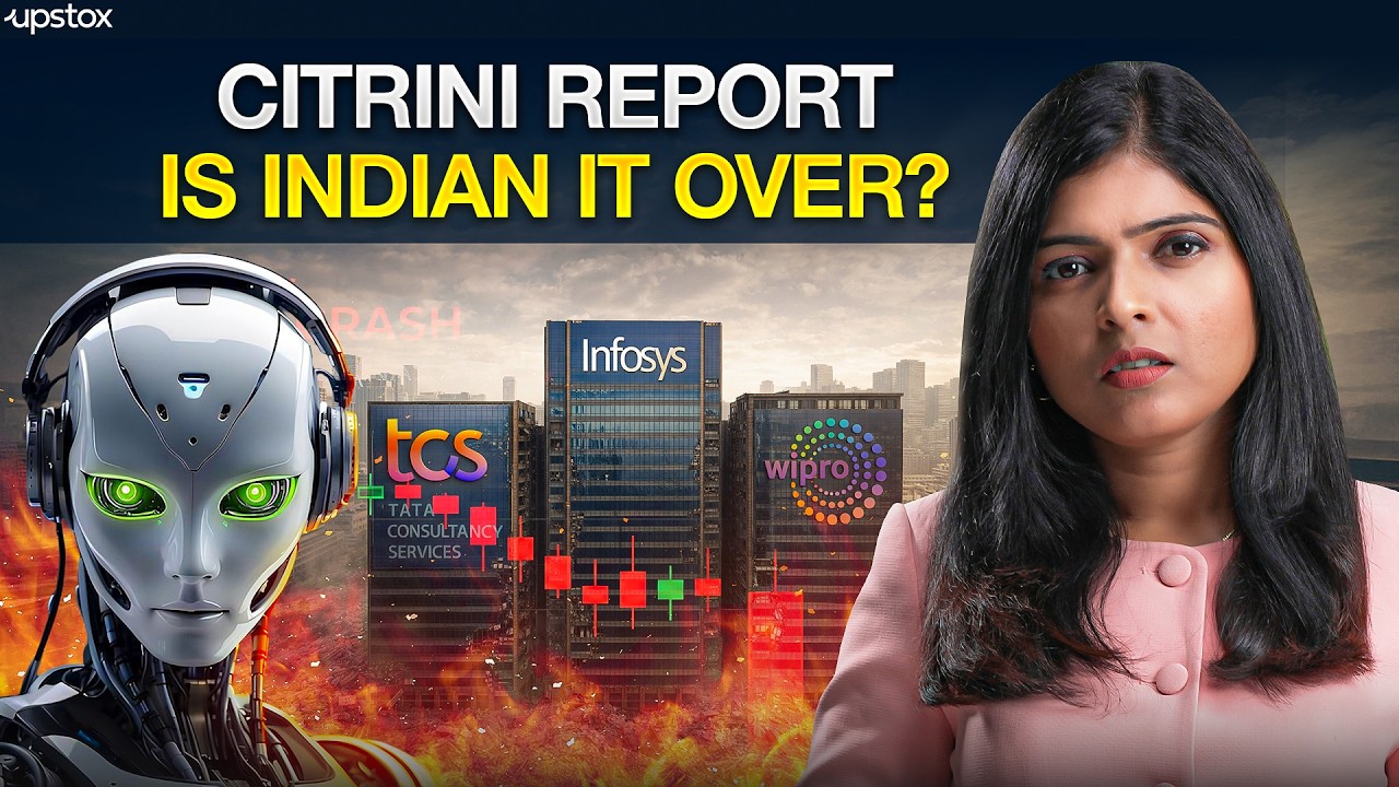 AI vs Indian IT: One Report Just Wiped ₹84,000 Crore In A Day | Markets Today #173 | Upstox