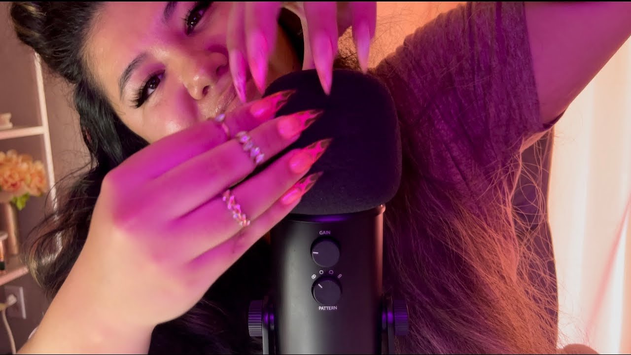 ASMR Brain Melting Mic Scratches for Sleep and Relaxation