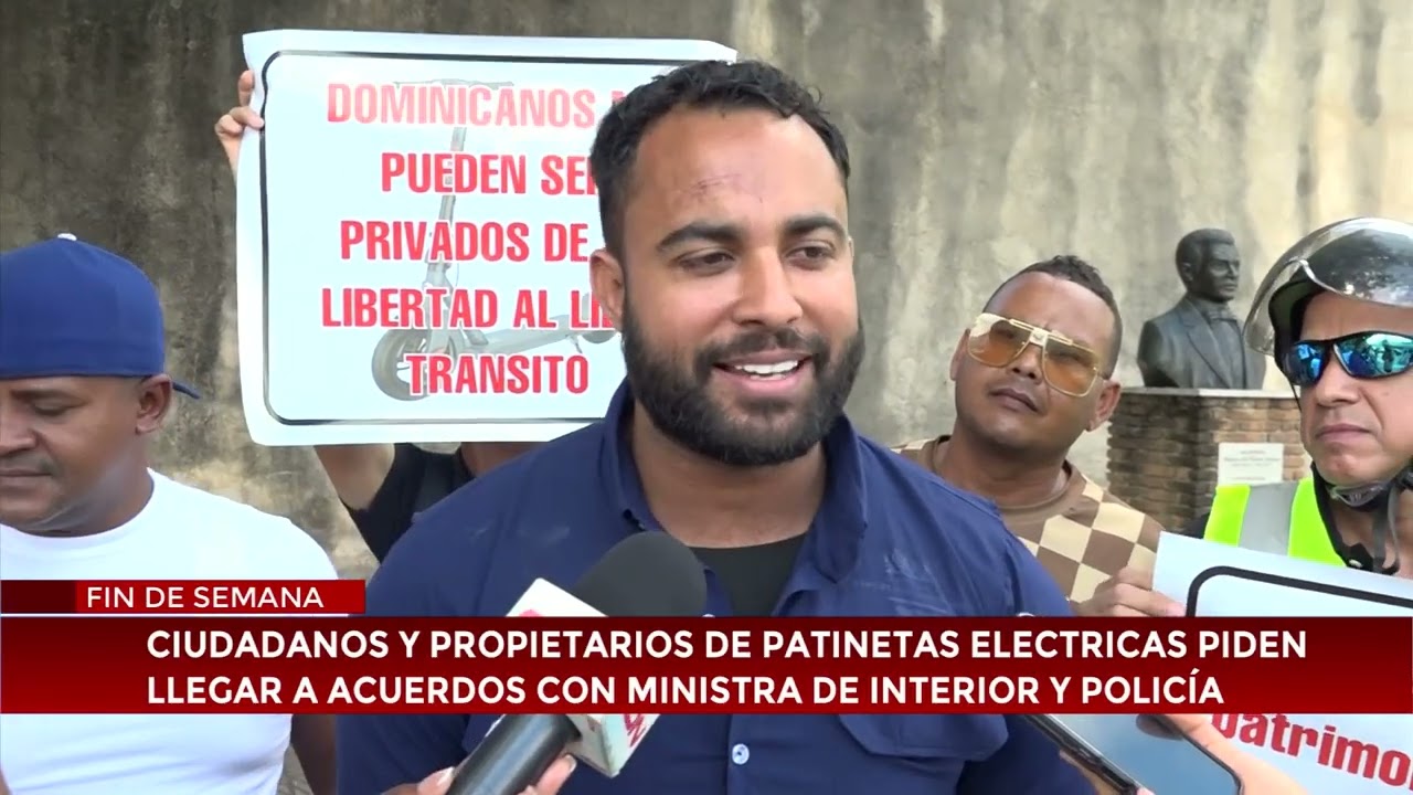 Dueños de negocios de patinetas eléctricas piden llegar acuerdos con ministra de Interior y Policía