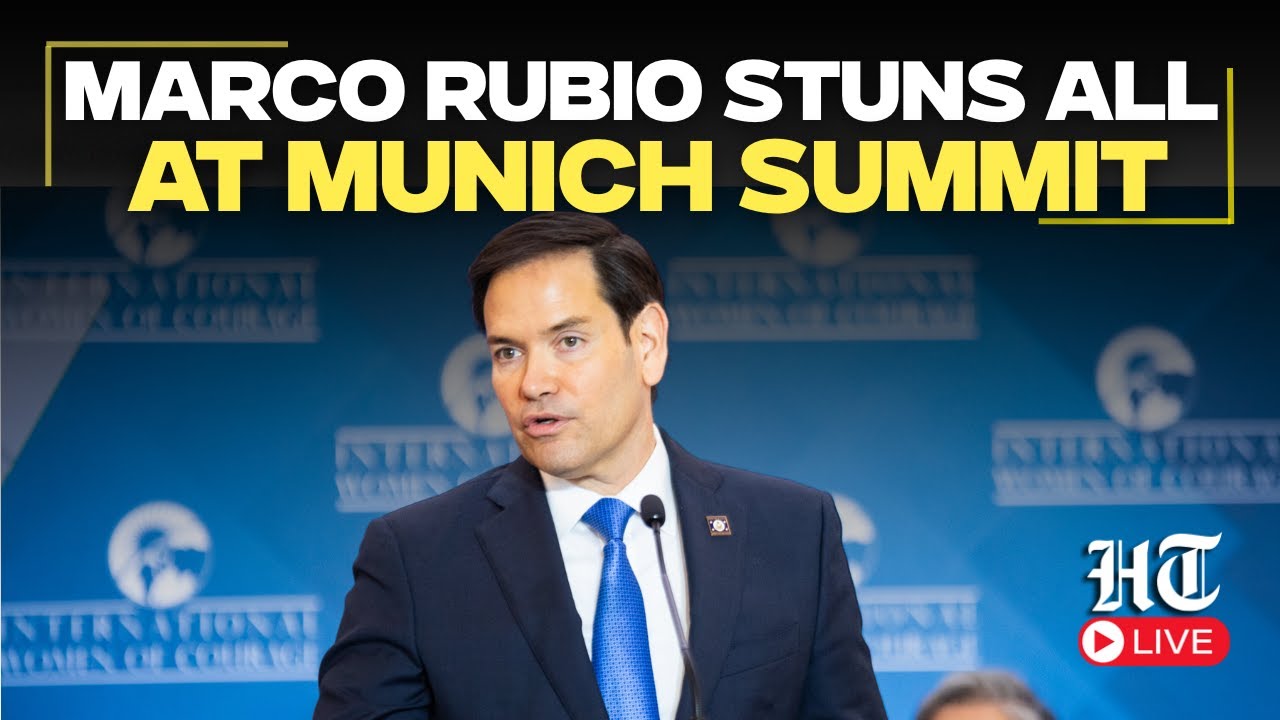 WATCH LIVE: Marco Rubio Speaks At Munich Security Conference Day 2 | US News LIVE | Marco Rubio LIVE