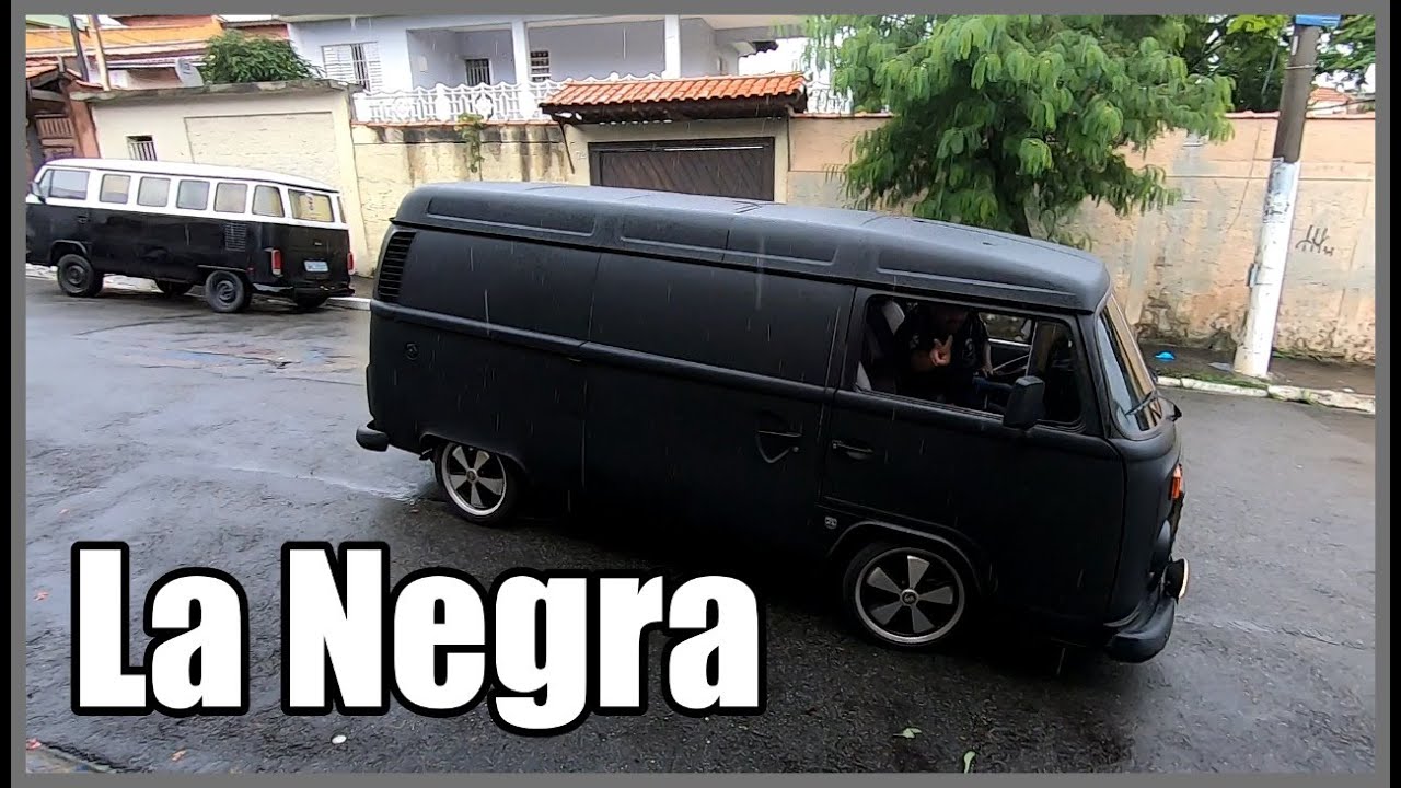 KOMBI LA NEGRA | KOMBI FURGÃO CUSTOMIZADA COM CAMA TV FRIGOBAR E DIREÇÃO ELETRICA | EURO KOMBI