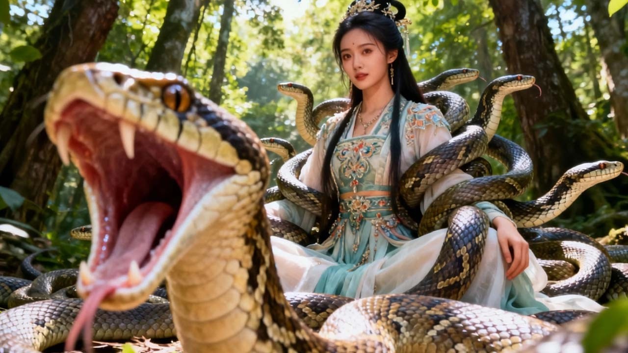 貌美少女竟是萬蛇之主，駕馭蛇群化為利刃，斬盡天下高手！ ⚔️ 功夫 | #KungFu | 2025動作大片| 甄子丹 #武俠 #功夫