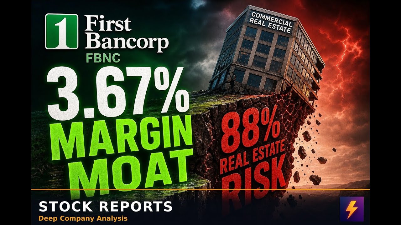 FBNC 3.67% Margin Moat Faces 88% Real Estate Risk