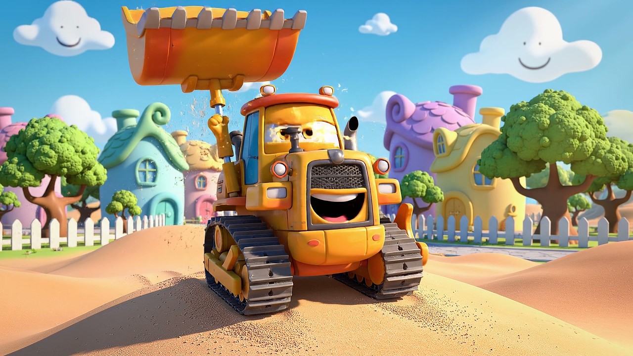 La Mini Excavadora hace Grum Grum Grum | Canciones de Construcción y Maquinaria 2026