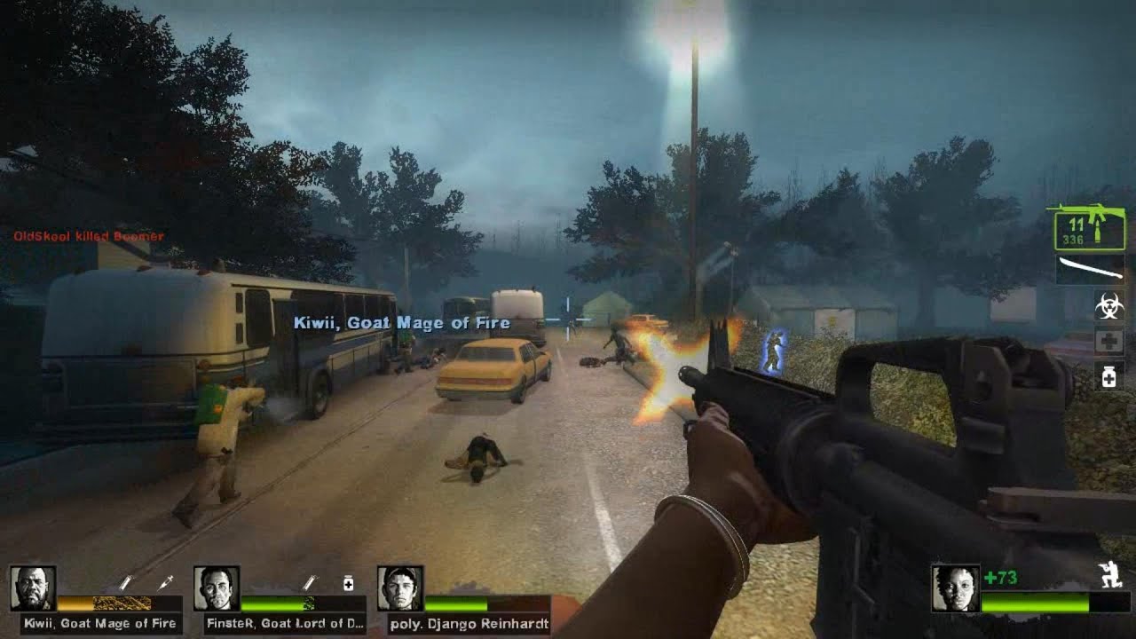 Left 4 Dead 2 - Detour Ahead Custom Campaign Multiplayer Gameplay Walkthrough