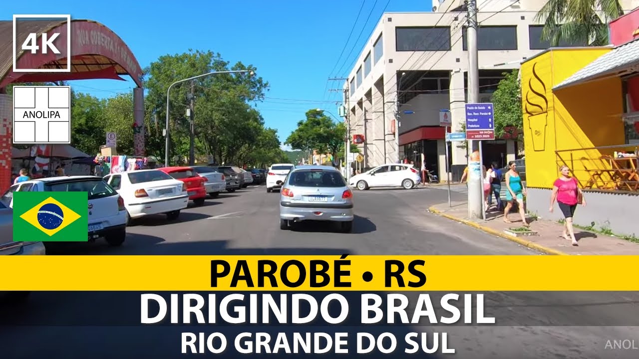 Dirigindo em PAROBÉ • RS • Dirigindo Brasil 🚙 🇧🇷【4K】