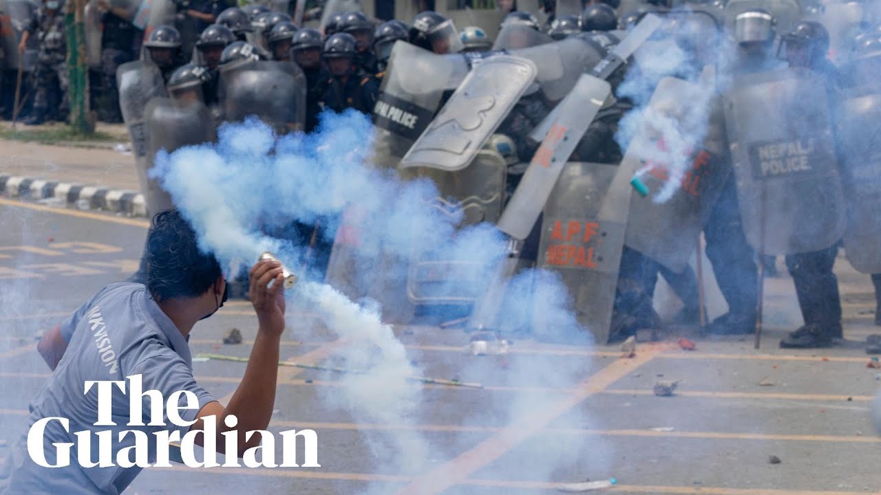 Deadly clashes in Nepal during protests over social media ban