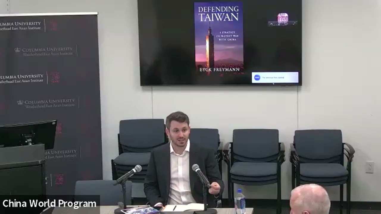 EP53 - Defending Taiwan: A Strategy to Prevent War with China with Eyck Freymann