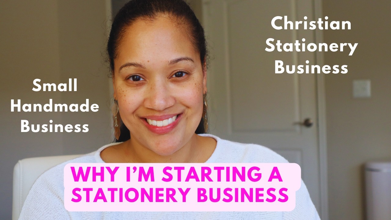 My “Why” Behind My Stationery Business #sewist #smallbusiness 