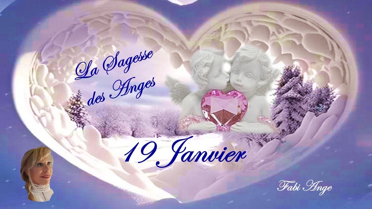 😇💖TON ANGE TE MURMURE AUJOURD'UI *RALENTIS, TU N'ES PAS EN RETARD*🍀Lundi 19 Janvier 2026🍀💖😇