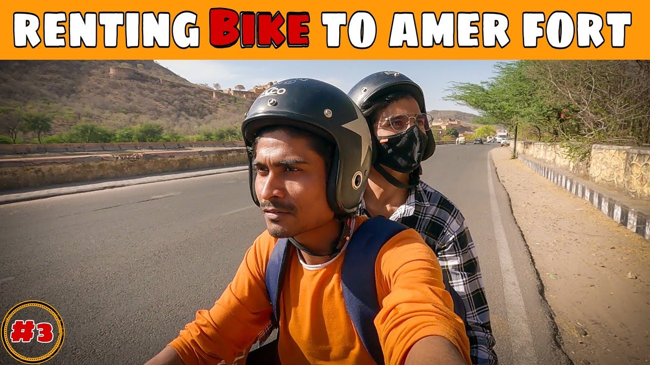 Renting a BIKE to Amer fort and Jaigarh fort || Rajasthan ||