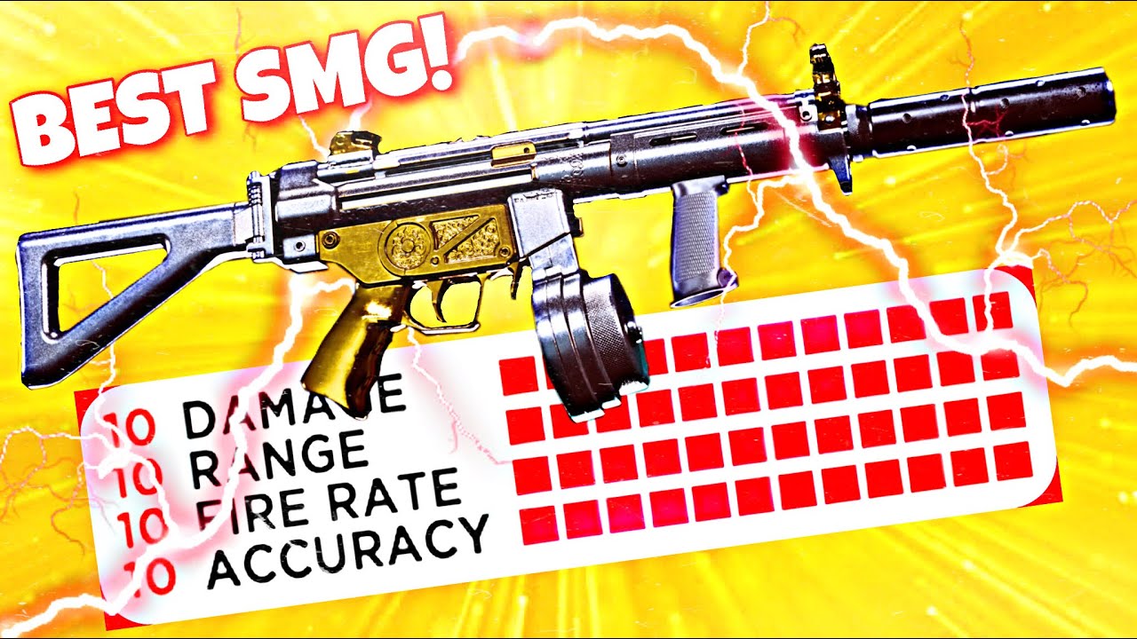 The BEST MP5 class SETUP in Warzone! BEST SMG! (Cold War Warzone)