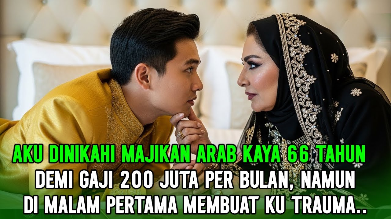Terpaksa dinikahi majikan Arab 66 tahun demi 200 juta per bulan‼️ Malam pertama membuatku trauma