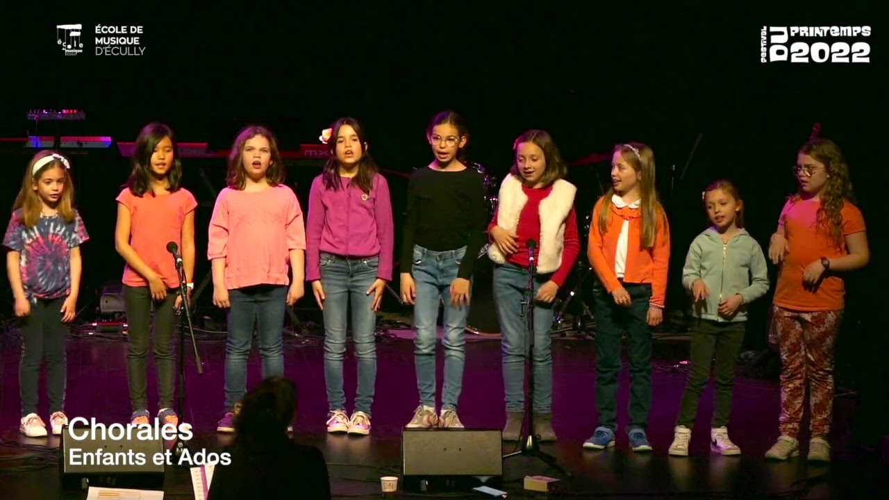 Ecole de Musique d'Ecully - Chorales enfants et ados 2022