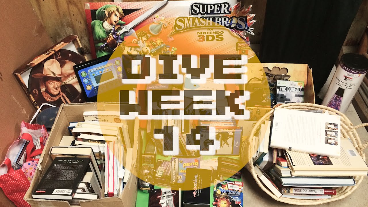 GameStop & Hastings Dumpster Dive - Super Finds! - Week 14