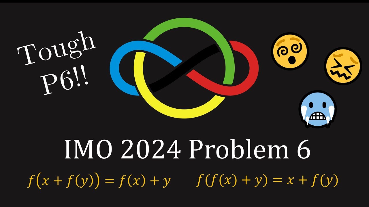 IMO 2024 Problem 6 - the *FINAL BOSS* is always tough! Functional equation leaves few survivors